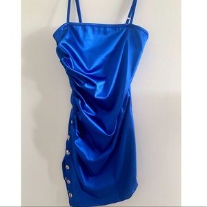 Navy blue party dress